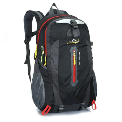 Outdoor Hiking Camping Backpack, Polyester Travel Rucksack for Luggage and Tailgating, 40 L
