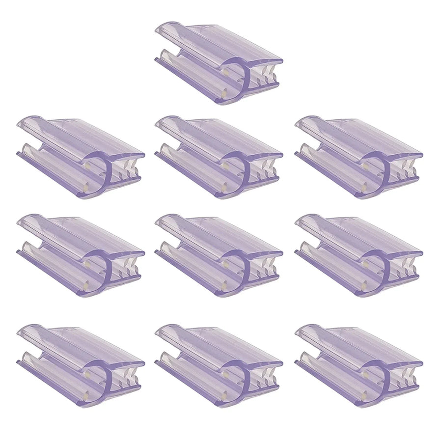 10 Pcs Gridwall Label Holder Clips, Merchandise Sign Display Holder Stands for Retail Display
