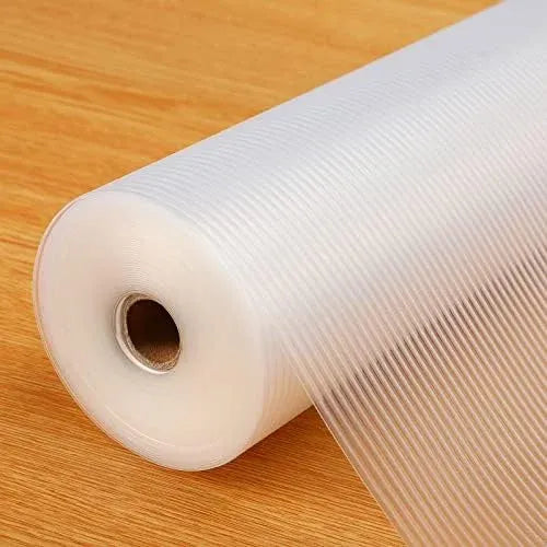 Non Adhesive Shelf Liner, Washable Waterproof Non Slip Cabinet Drawer Refrigerator Liner, 20 in x 35 ft