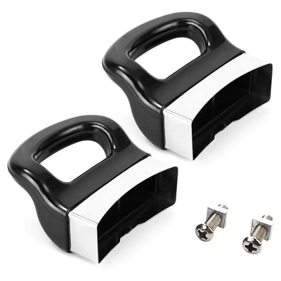 2 Pcs Replacement Handles for Pots and Pans, Detachable 1 Hole Short Side Cookware Handles