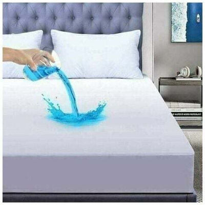 Waterproof Mattress Protector, Soft, Breathable, Anti-Mite, Deep Pocket, Hypoallergenic Mattress Pad, 140 x 200 cm, 30 cm