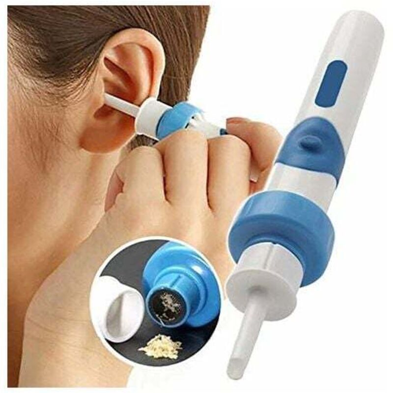 Automatic Ear Cleaner, Electric Vacuum Earwax Suction Device, Ear-Pick Cleaning Tools Set for Adults and Children, Battery Included