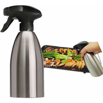 Olive Oil Sprayer, Oil Spray, Oil Spray for Cooking, BBQ, Baking, Barbecue, Cooking, Salad, 500 ml