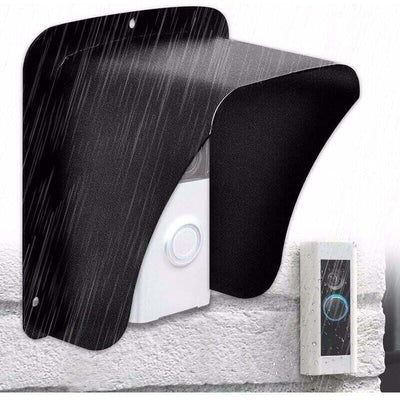 Doorbell Cover, Waterproof Metal Cover Wireless Doorbell for Video Camera, Chime Button, Wireless Doorbell Ring