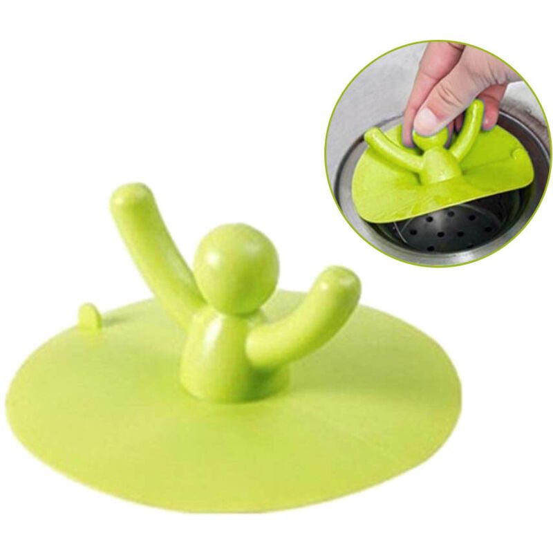 Odor Drain Cover for Kitchen, Bathroom, Bathtub, Green