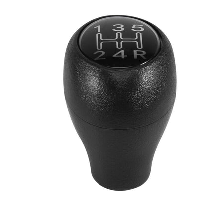 5-Speed Manual Car Gear Shift Knob, Gear Shift Lever, Handle for 504 505 309 205, Silver ABS
