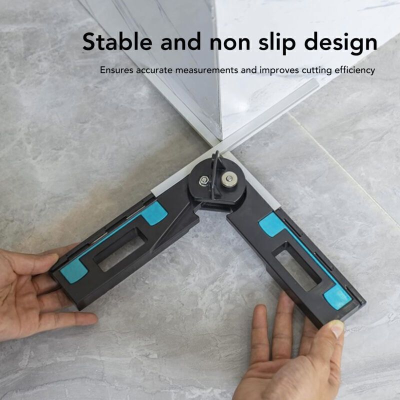 30-180 Degree Angle Measuring Cutting Tool, Precision Aluminum Alloy for Woodworking