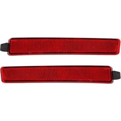 Left Right Rear Bumper Reflector Compatible with Acadia Denali Sl Warning Lens Reflector 25881881