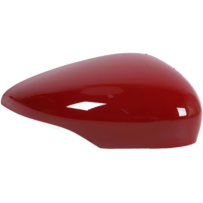 Mirror Cover with Reinforced Protection and Weatherproof ABS Compatible with Fiesta 2008-2017 Red Right, 1594522 8A6117K746CA