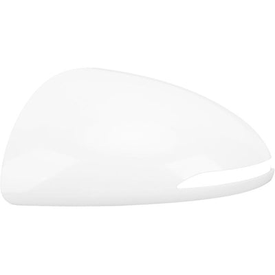 White Scratch and Weather Resistant Mirror Covers Compatible with Hyundai Sonata 2020, 2023 Left Side