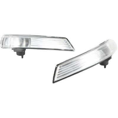 2 Pcs Exterior Mirror Turn Signal Light Replacement Compatible with Ford Focus 2012-2018
