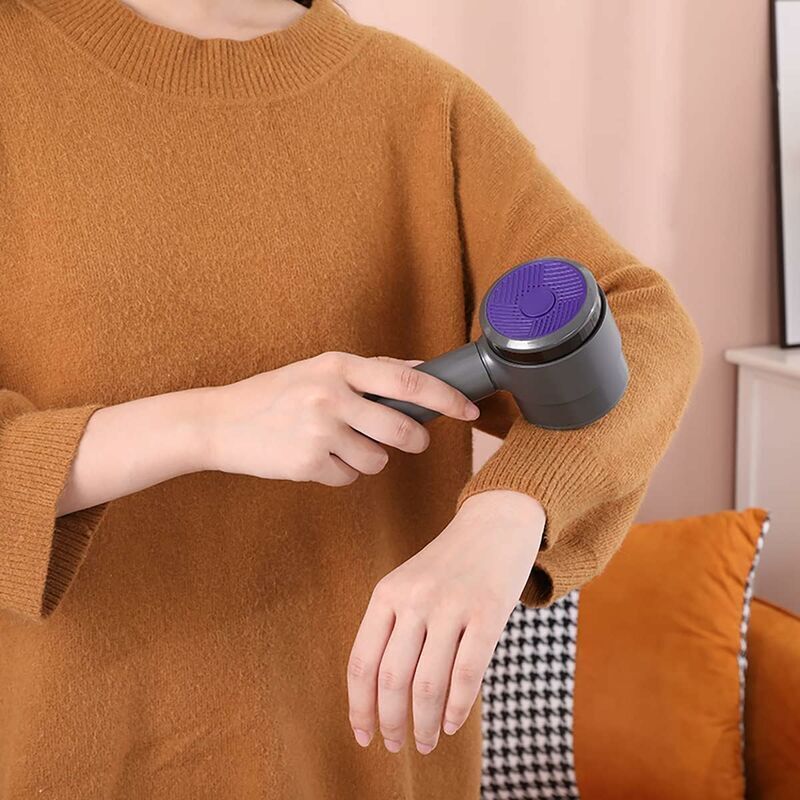 Electric Lint Brush, Portable Lint Brush, Multi-Fabric Lint Brush, Blue Purple