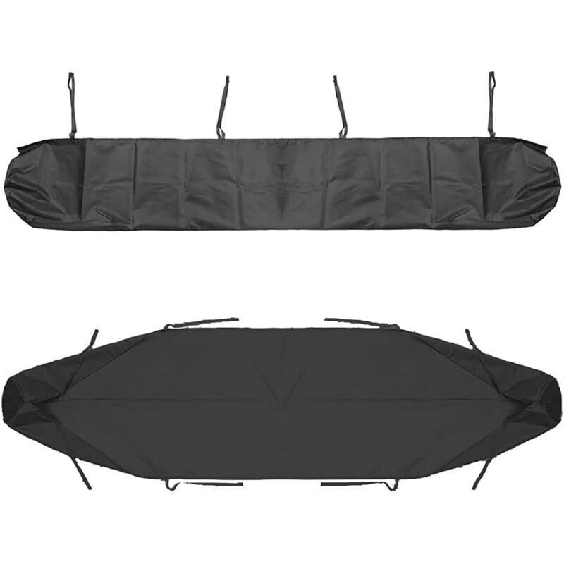 Protective Bag for Awning, Dustproof Protective Cover for Patio Awning, Black Storage Cover for Patio Awning, Waterproof Winter Protection, 3 m