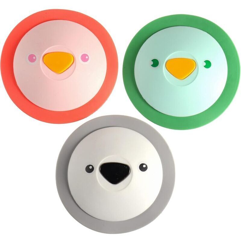 3 Pack Kitchen Sink Anti-Odor Floor Drain Shower Drain Stopper Silicone Bathtub Sink Plug for Tub Vanity Drain Laundry Kitchen Bathroom