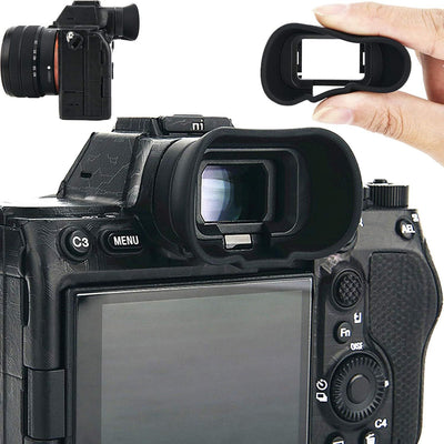 Extended Replace Sony FDA-EP19 Camera Eyecup Viewfinder for Sony A7R VI A7V | Soft Silicon,Camera Eye Cup Eyepiece,for Sony A7R VI A7RVI Alpha A7M5 A7 V A7V IV A1II A7RV A7R V A7R5 A7M4 A7IV A9III A7SIII