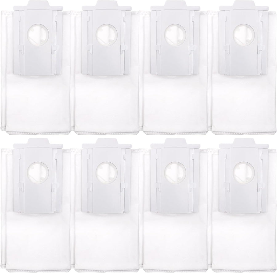 8 Pcs VCA-RDB95 Dust Bags Replacement Parts for Samsung Jet Bot Vacuum | For SAMSUNG Jet Bot AI+/Jet Bot+/Bespoke Jet Bot Combo AI vacuum clean station, 2.5L capacity, Non-woven & melt-blown fabric