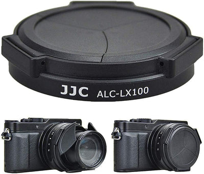 Auto Open and Close Lumix L10 Lens Cap for Leica D-LUX 8 7 DLUX8 L10 Cover | Automatic Lens Protector for Leica D-LUX8 D-LUX7 (Typ 109) Panasonic Lumix L10 DMC-LX100 II DC-LX100M2 Replace DMW-LFAC1