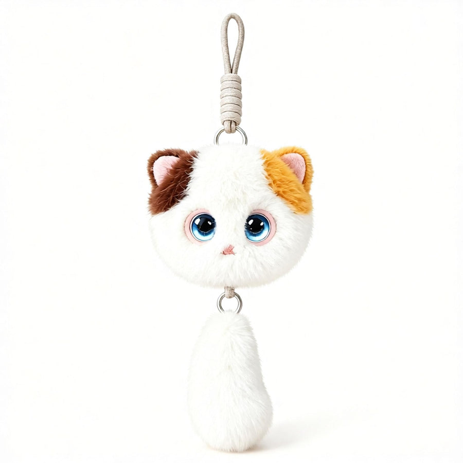 AI Cat Companion Robot - Interactive Emotional Support Pet with 40+ Languages Voice Cloning Long-term Memory - Touch Sensitive Smart Toy for Kids Adults - Calico Cat