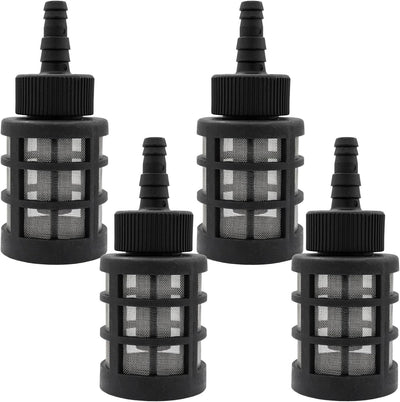 4 Pack Household Hose Filters Water Pump Filters Garden Hose Water Pump Inlet Strainer Screen, Suitable for Sprayers, Car Washers, Oil Pumps and Industrial Equipment (Size: 3/8"-1/2" Inch)