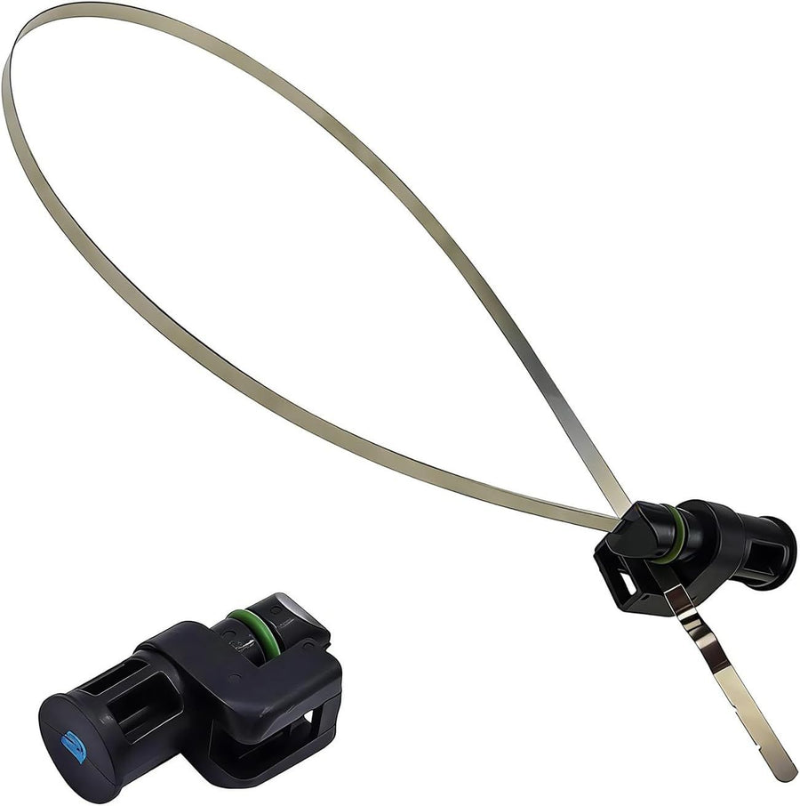 Car Transmission Oil Dipstick, Engine CVT Immersion Oil Level Measurement Tool, Portable Flexible Dipstick OEM# 31086-JA00A, Compatible with Nissan Altima Rogue 2.5 L (Black)