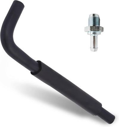 Engine PCV Valve and Hose Kit, Crankcase Ventilation Seal Hose with Valve, OEM# 12204-28020 12262-28021, Compatible with Camry Corolla Highlander Solara Matrix TC XB HS250h 2.4L 4CYL (Black)