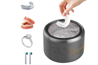 Retainer Cleaner Machine Dentures Cleaner for Guards