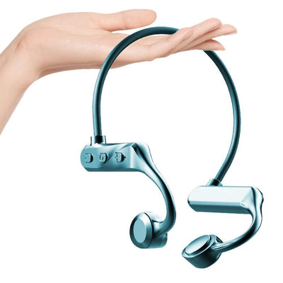 Bone Conduction Headphones Bone Conduction Headphones Wireless Bluetooth 5.0 Sweatproof Sport Earphone -Green