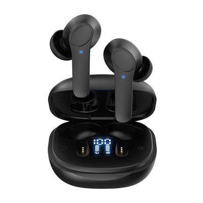 Wireless Headphones Wireless Earbuds B11 Wireless Earbuds Bluetooth 5.0 Headphones TWS Headset with Charging Case -Black