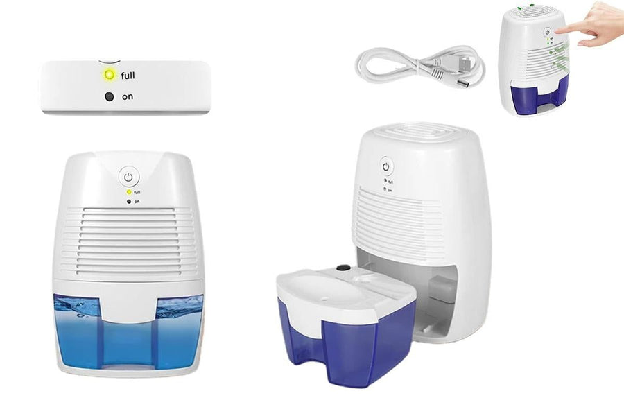 500Ml Portable Mini Dehumidifier Quiet Electric Dehumidifier Dryer For Bathroom