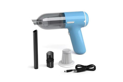 Handheld Car Vacuum Cleaner for Car Home Office Pet-Blue
