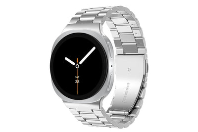 Metal Replacement Watch Band for Samsung Galaxy Watch 8 40 44 46mm-Silver