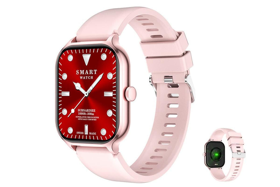 Smart Watches HD Desplay with Bluetooth 59 Sports Modes Heart Rate Sleep Monitor -Pink