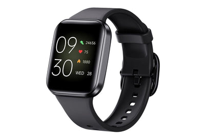 Smart Watch Fitness Tracker Heart Rate 25 Sport Modes for Men Women-Black