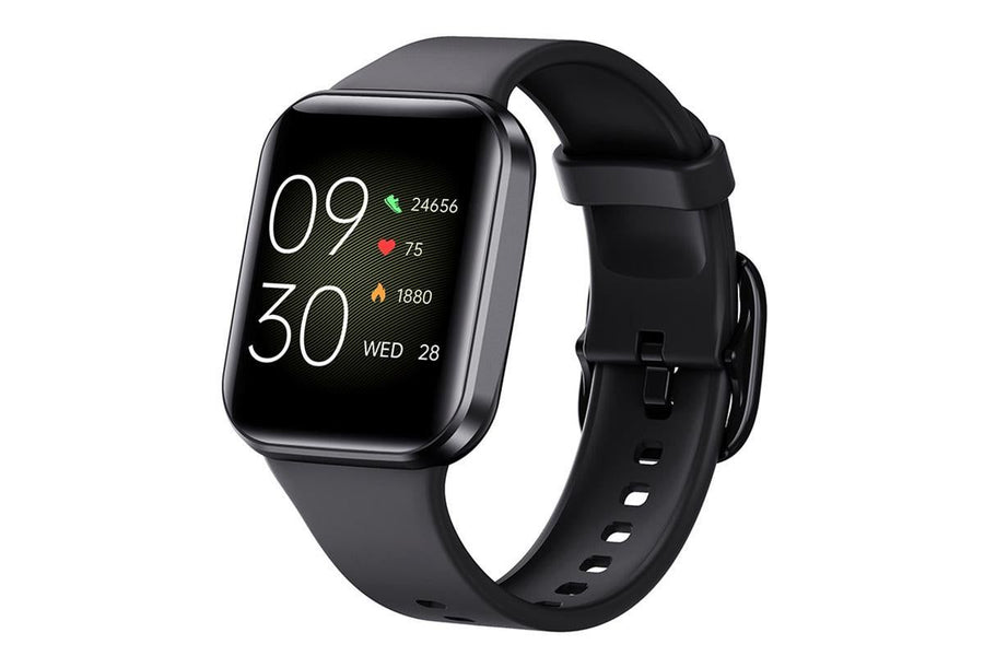Smart Watch Fitness Tracker Heart Rate 25 Sport Modes for Men Women-Black