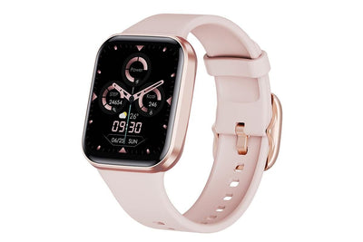 Smart Watch Fitness Tracker Heart Rate 25 Sport Modes for Men Women-Pink