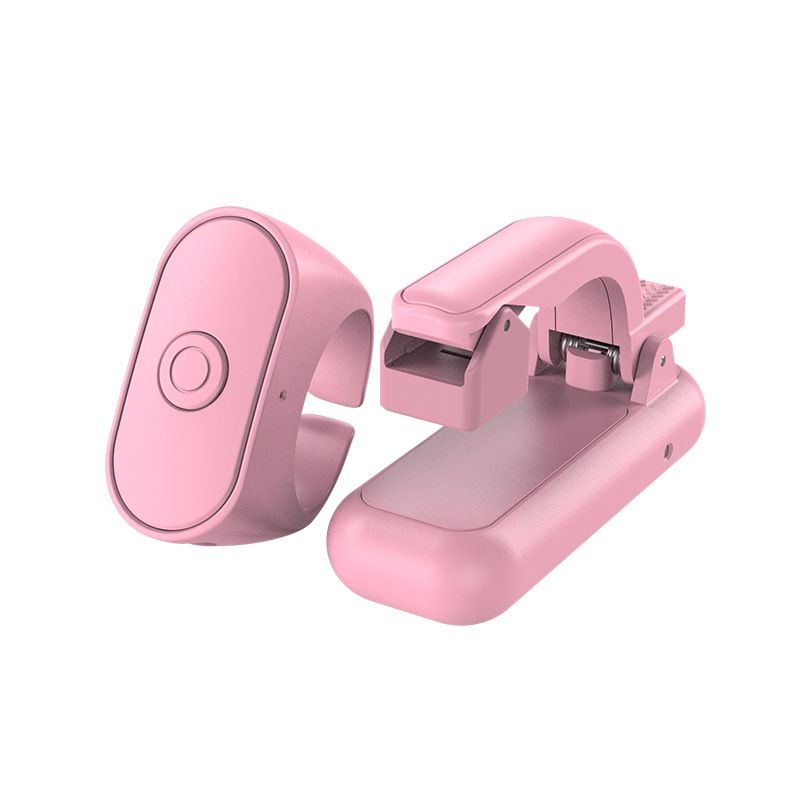 Portable Hands-Free Kindle Page Turner Remote Control - Pink