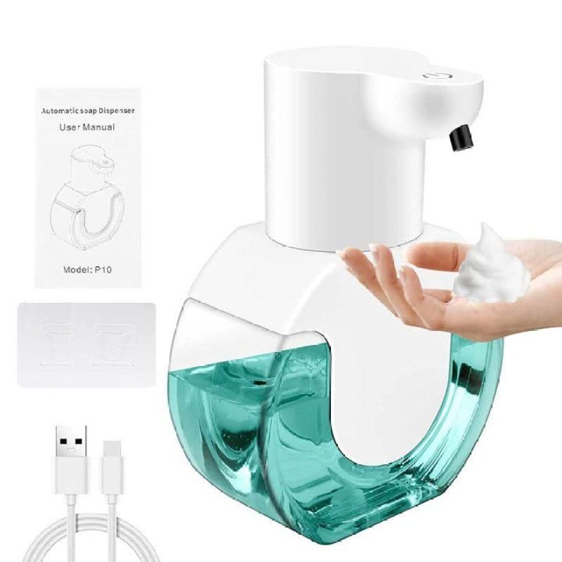 420ml Battery Powered Automatic Foam Soap Dispenser 4 Speed Adjustable Induction Type
