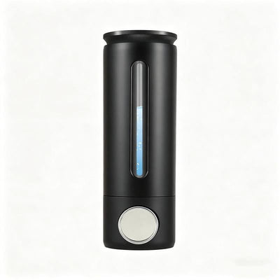 500ml Manual Soap Dispenser Wall Mounted, Refillable Hand Liquid Soap Dispenser for Bathroom - Black