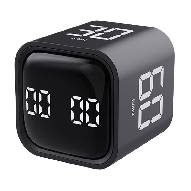 Bucket timer, rotating timer, 5/10/30/60 minutes and custom countdown(black)