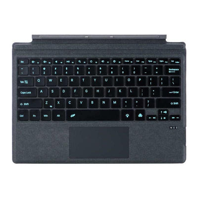 Bluetooth Tablet Keyboard with Touchpad for Surface Pro 5 Pro 6 Pro 7 Pro 7 Plus 12.3 Inch Dark Gray