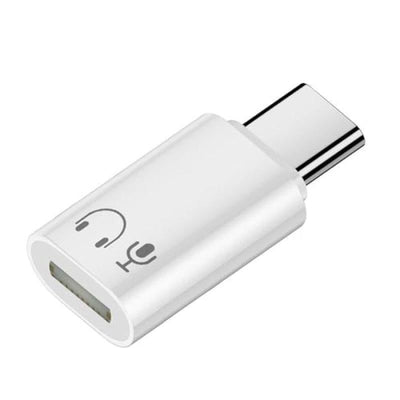 USB-C to Lightning Female Audio Adapter Music Call Wire Control Charging Function Disabled