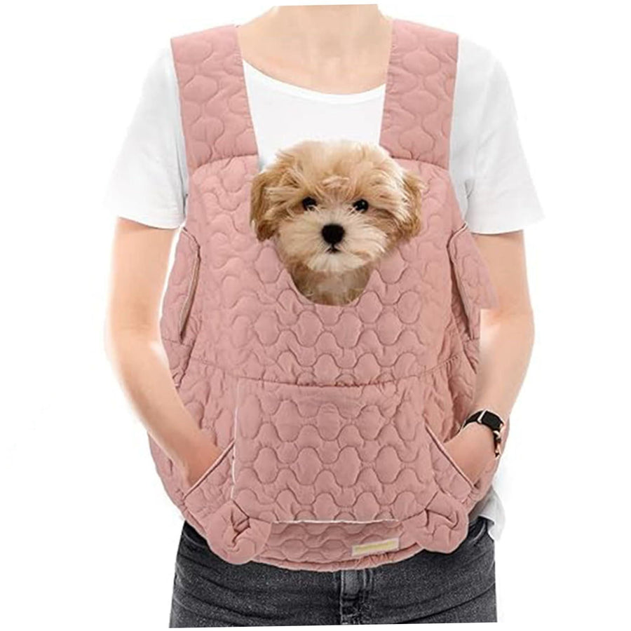 Pet Carrier Backpack Adjustable Front Chest Sling for Small Medium Dogs Cats