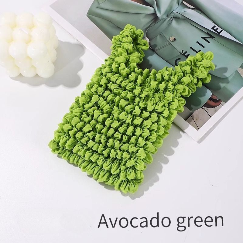 Magic Storage Bag, Multi-scene Organizer for Travel, Cosmetics, Kitchen, Desk, Bedroom & Living Room - Avocado Green