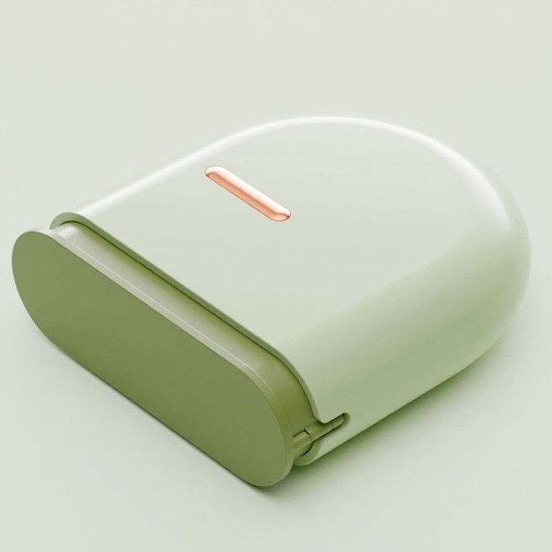 Portable Ventilated Retainer Case, Orthodontic Invisible Braces & Denture Storage Box With Tool Compartment—Green