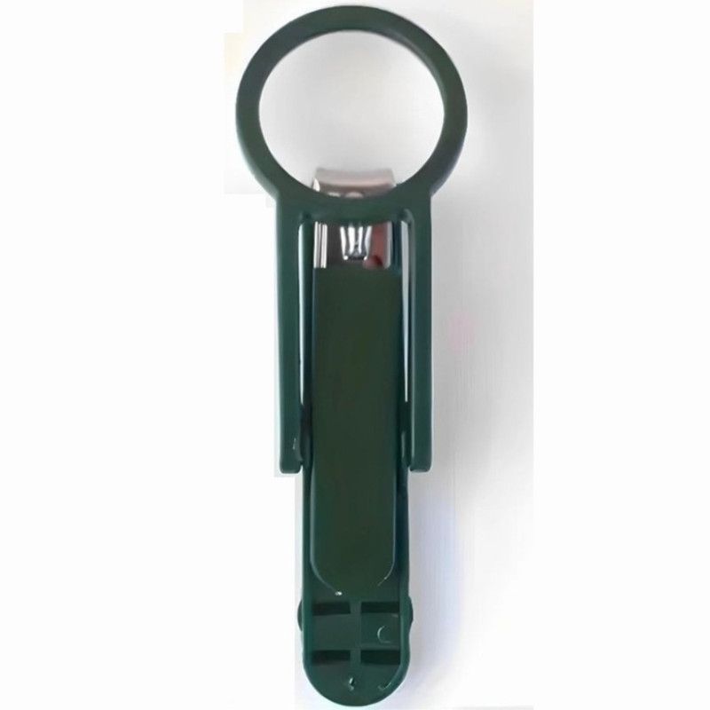Magnifying Glass Nail Clippers for Seniors, Anti-Splash, Effortless Nail Cutter for Thick, Hard Nails—Green