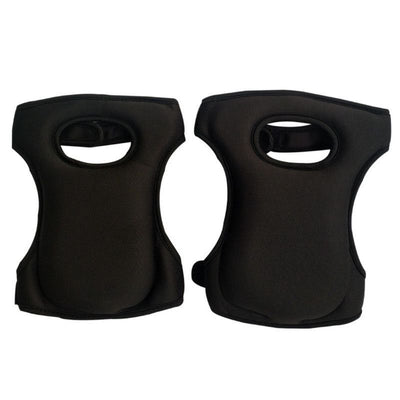 Garden Sponge Knee Pads, Neoprene Anti-Slip Kneeling Cushions, for Gardening, Housework &Outdoor Work (1 Pair) - Black