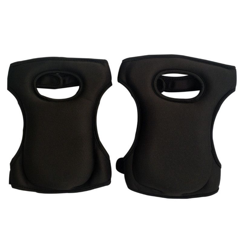 Garden Sponge Knee Pads, Neoprene Anti-Slip Kneeling Cushions, for Gardening, Housework &Outdoor Work (1 Pair) - Black