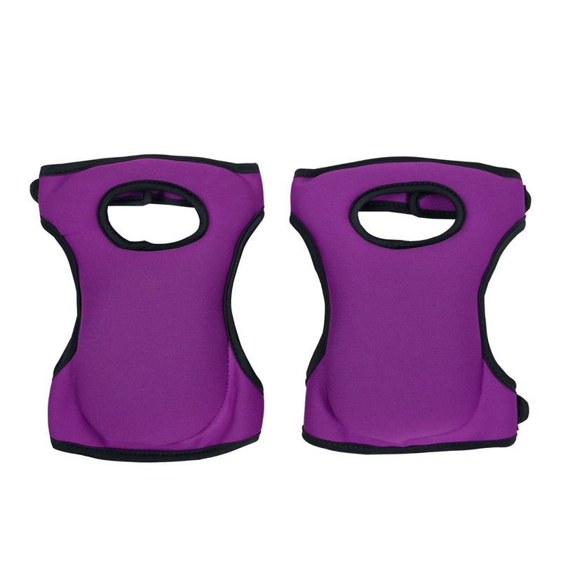 Garden Sponge Knee Pads, Neoprene Anti-Slip Kneeling Cushion, For Gardening, Housework & Outdoor Work (1 Pair) - Purple