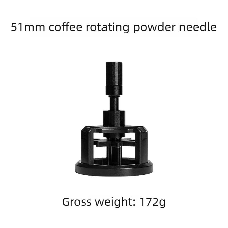 51mm Coffee WDT Tool Rotating Distribution Needle Espresso Powder Leveler for 51mm Portafilter