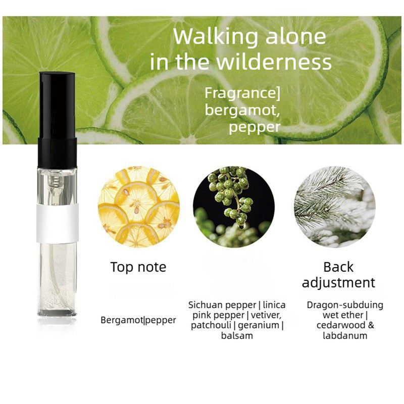 4 Pack Mini Perfume Sample Set, 5ml Travel Size Eau de Toilette Sprays, Woody Citrus Floral Fragrance Trial Kit, Long Lasting Neutral Scent Tester Vials for Men Women